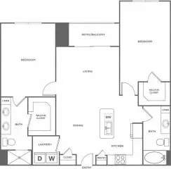 Eclipse Apartments Houston Apartments Floor Plan 39