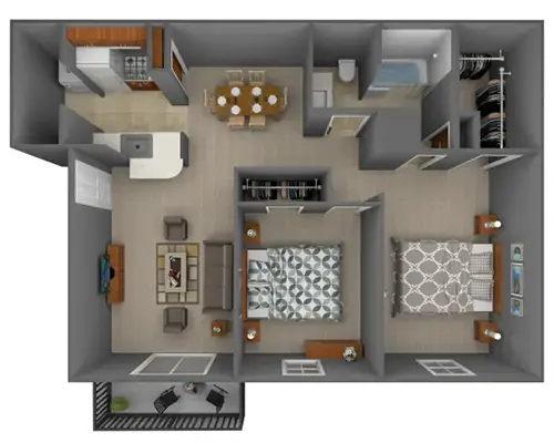 Lakeshire Place Apartment Homes FloorPlan 9