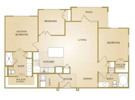 Landon Ridge Sugar Land Independent Living Houston Apartments Floor Plan6
