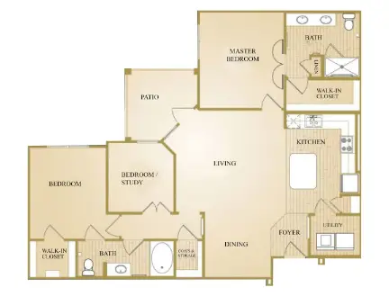 Landon Ridge Sugar Land Independent Living Houston Apartments Floor Plan7