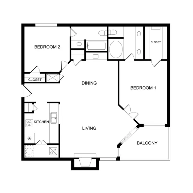 Legend Point Condominiums Houston Apartments Floor Plan 2
