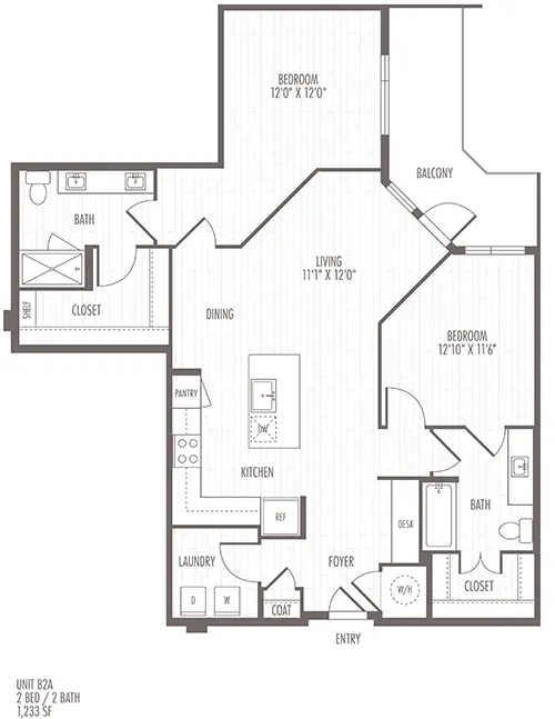 Remy on the Trails Rise Apartments FloorPlan 10