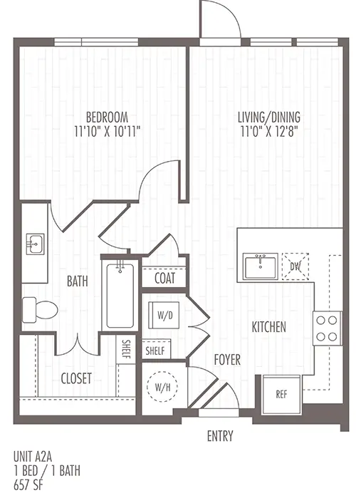Remy on the Trails Rise Apartments FloorPlan 3