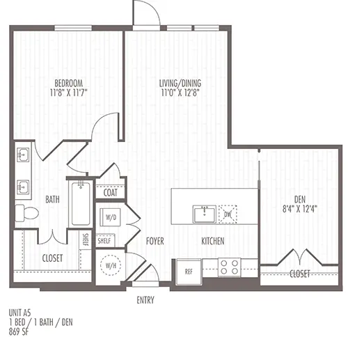 Remy on the Trails Rise Apartments FloorPlan 5