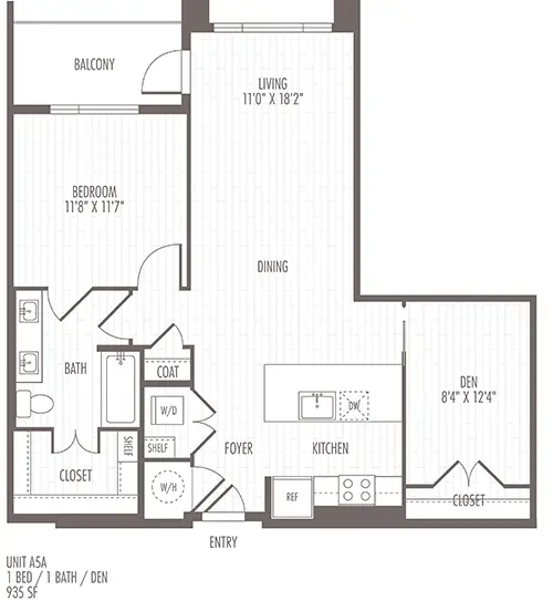 Remy on the Trails Rise Apartments FloorPlan 6