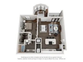San Paloma Apartments Houston Apartments Floor Plan 3
