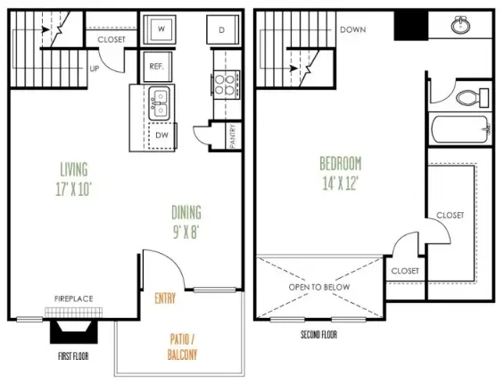 The Argyle Apartments Houston Apartments Floorplan 5