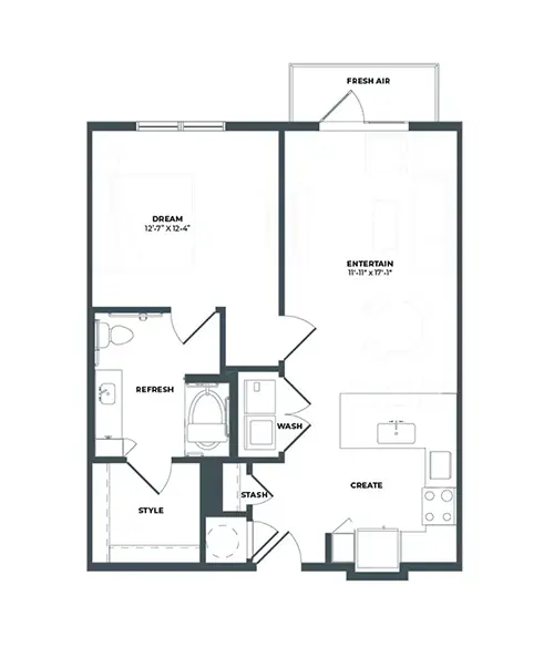 The Darby Rise Apartments FloorPlan 2