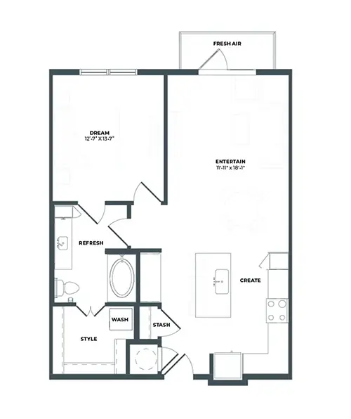 The Darby Rise Apartments FloorPlan 3