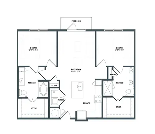 The Darby Rise Apartments FloorPlan 5