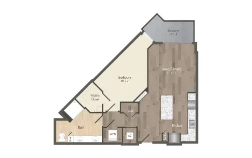 The McAdams at Memorial City Houston Apartments Floor Plan 13