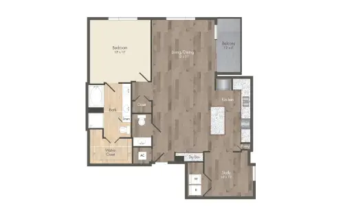 The McAdams at Memorial City Houston Apartments Floor Plan 20
