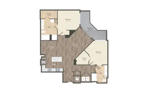 The McAdams at Memorial City Houston Apartments Floor Plan 29