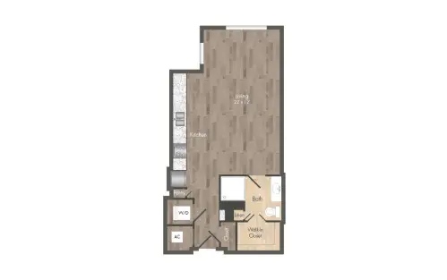 The McAdams at Memorial City Houston Apartments Floor Plan 3
