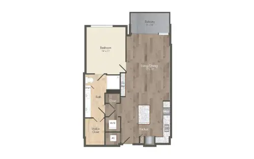 The McAdams at Memorial City Houston Apartments Floor Plan 8