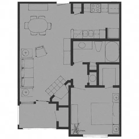 Tuscany Gate Apartments Houston Apartments Floor Plan 1