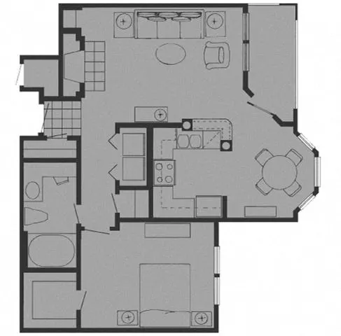 Tuscany Oaks Apartments Houston Floor Plan 2