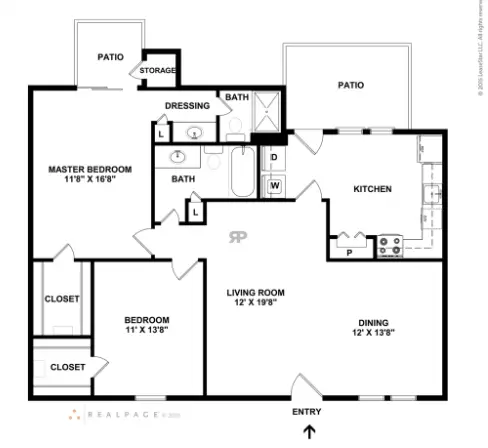 Westmount At Braesridge Houston Apartment Floor Plan 10