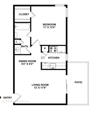 Westmount At Braesridge Houston Apartment Floor Plan 5