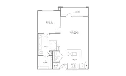 1879 at the Grid Houston Apartments Floor Plan 10