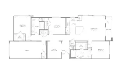 1879 at the Grid Houston Apartments Floor Plan 18