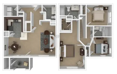 3101 Place Apartments Houston Floor Plan 10