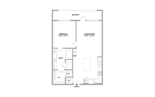 Arc at the Grid Houston Apartment Floor Plan 33