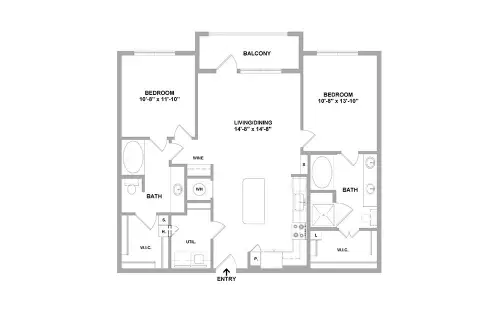 Arc at the Grid Houston Apartment Floor Plan 41