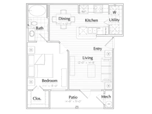 Aria at Rollingbrook Floorplan 2