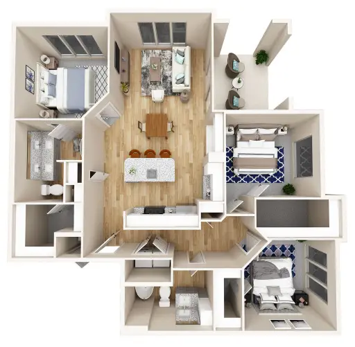 Ascend at the Fount Rise Apartments FloorPlan 11