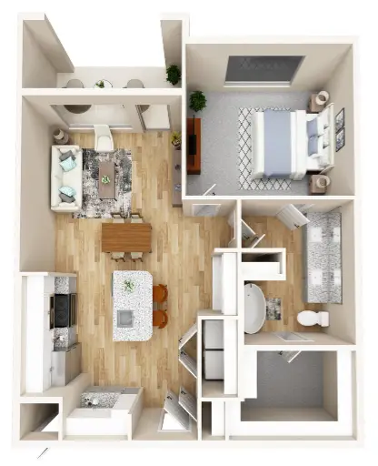 Ascend at the Fount Rise Apartments FloorPlan 4