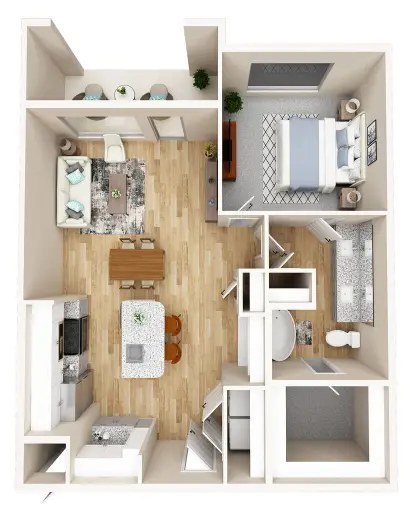 Ascend at the Fount Rise Apartments FloorPlan 5