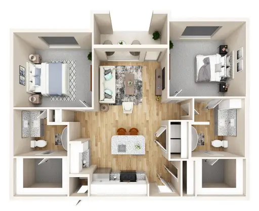 Ascend at the Fount Rise Apartments FloorPlan 6