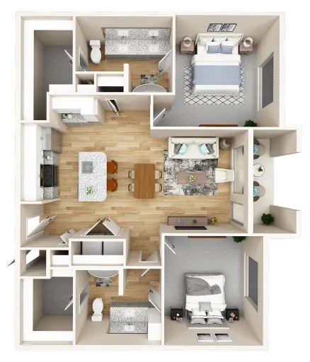 Ascend at the Fount Rise Apartments FloorPlan 8