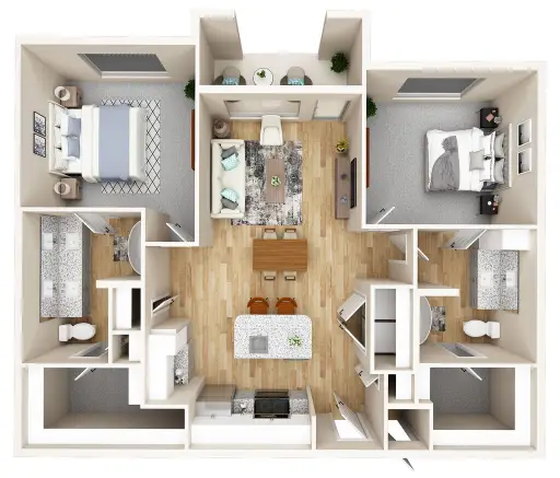 Ascend at the Fount Rise Apartments FloorPlan 9