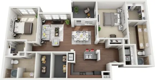 Avanti Cityside Apartments Houston Floor Plan 10