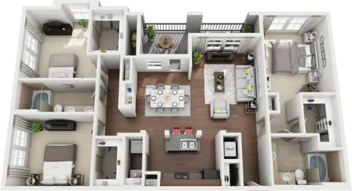 Avanti Cityside Apartments Houston Floor Plan 13