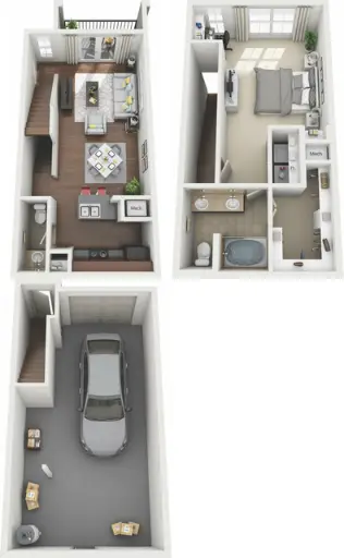 Avanti Cityside Apartments Houston Floor Plan 7