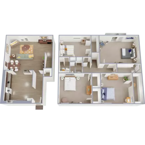 Bellestone Villas Apartments Floorplan 7