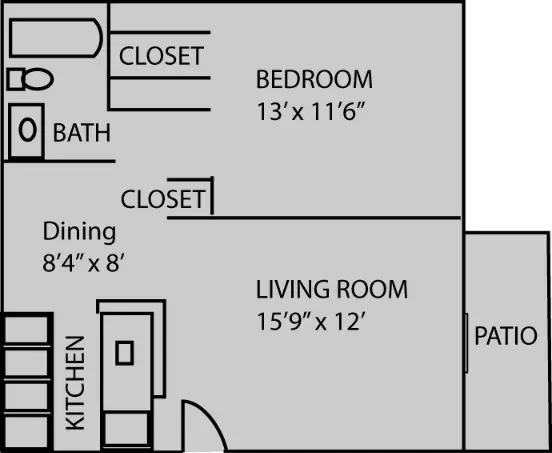 Bridgestone Apartments Friendswood Houston Apartments Floor Plan 1