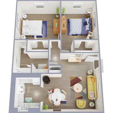 Broadway Park Apartments Houston Floor plan 3