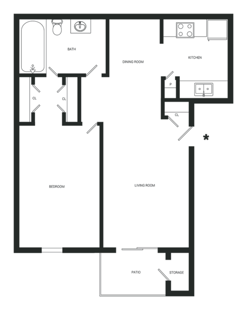 Captains Landing Floorplan 1