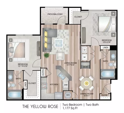 Carrington Park at Gulf Pointe Floorplan 4