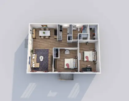 Casa Del Mar Apartments Houston Floor plan 3