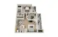 City Park in The Heights Houston Apartment Floor Plan 10