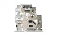 City Park in The Heights Houston Apartment Floor Plan 11