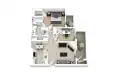 City Park in The Heights Houston Apartment Floor Plan 12