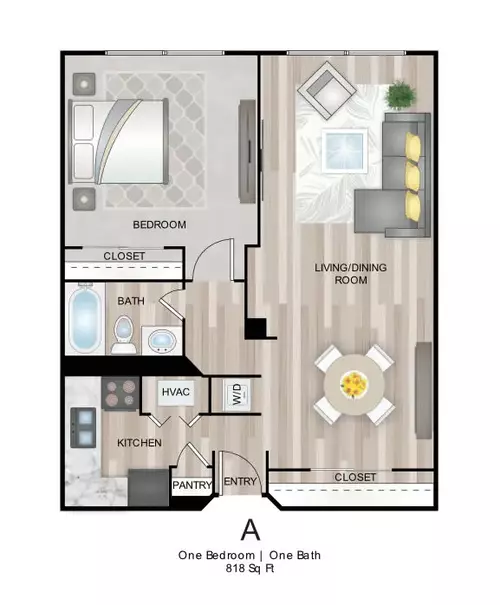 Clear Lake Place Floorplan 1