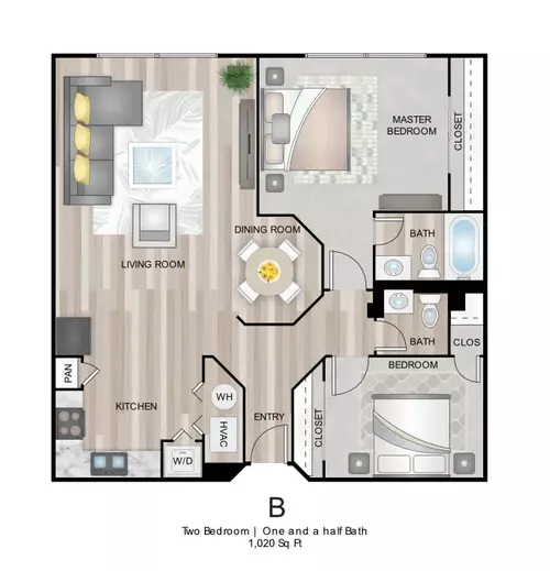 Clear Lake Place Floorplan 2