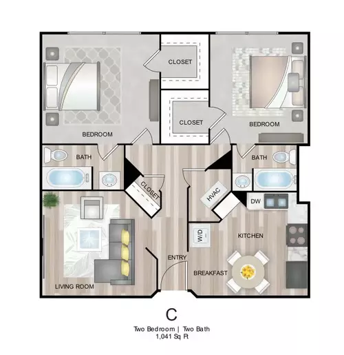 Clear Lake Place Floorplan 3